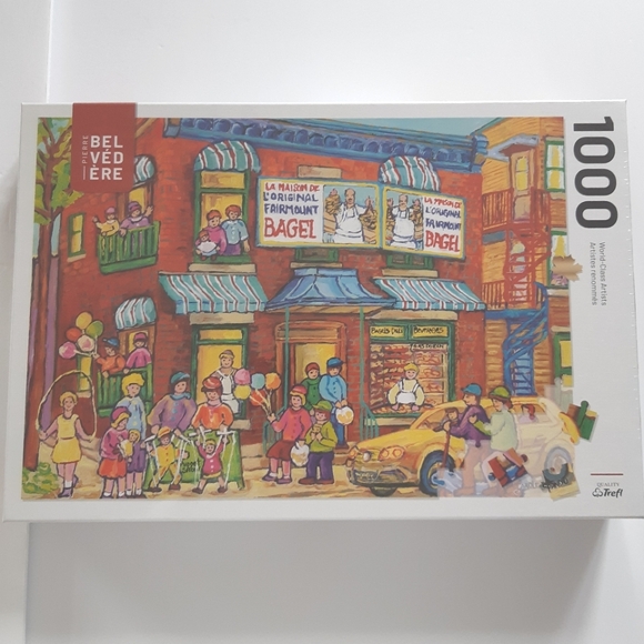 NEW Summer Fun in the Street 1000-piece puzzle by Trefl - Picture 1 of 3